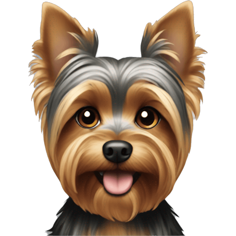 Yorkie dog emoji