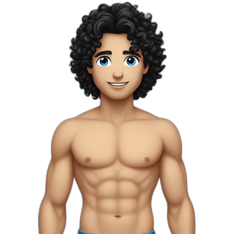 a-sexy-guy-shirtless-with-curly-black-hair,-white-skin-and-blue-eyes emoji