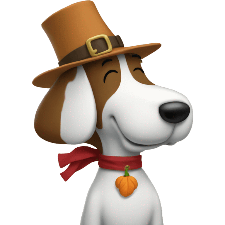 Happy thanksgiving snoopy  emoji