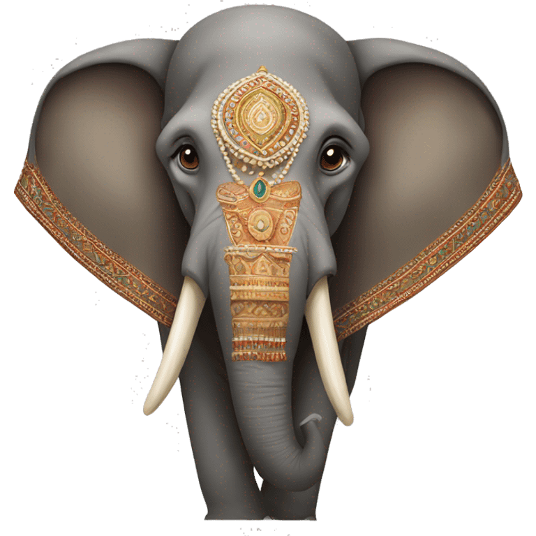 Indian Elephant head emoji