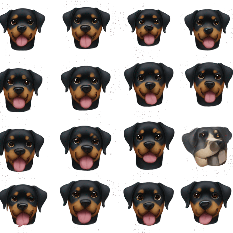 Rottweiler emoji