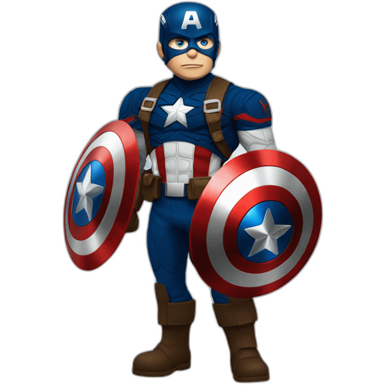 JC captain america brun emoji