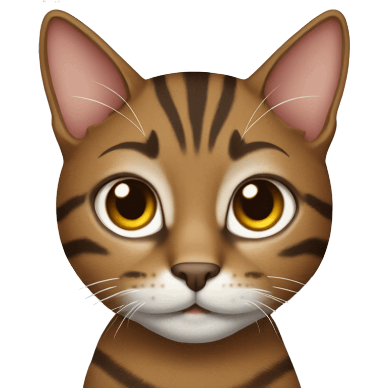 Brown Tabby Cat emoji