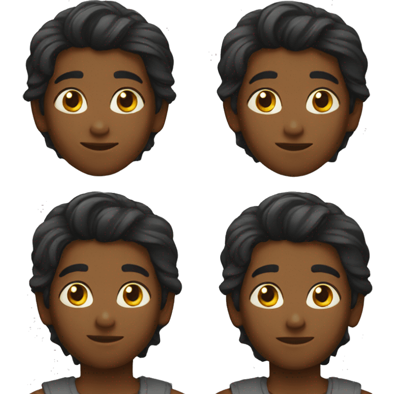 Tamil Young boy emoji