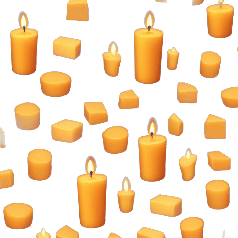 Cheddar candles emoji