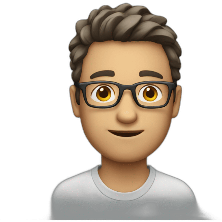 Max mit Brille emoji