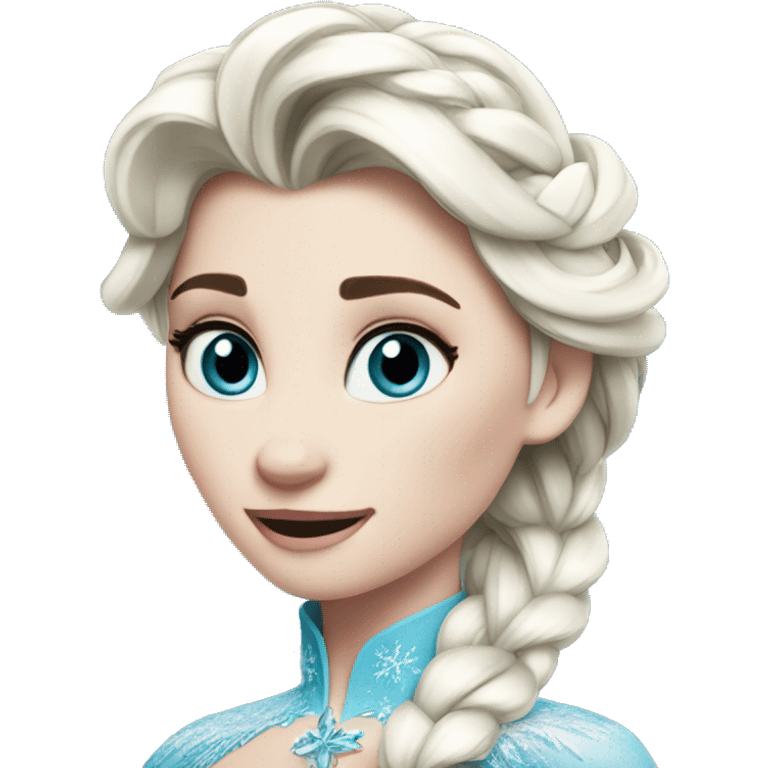 Elsa from Frozen emoji