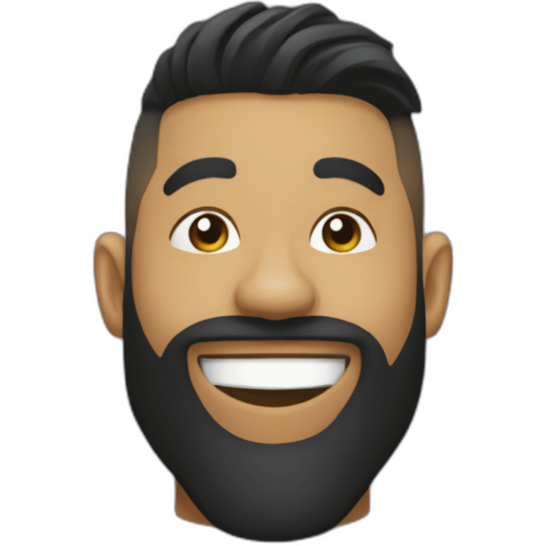 Gabigol celebrating emoji