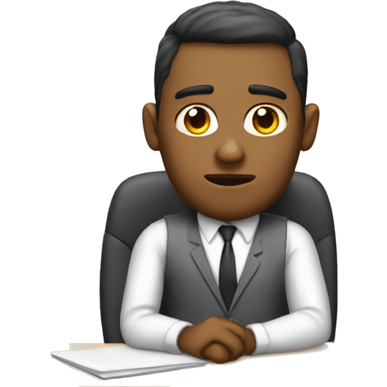 boring office job emoji