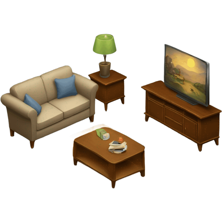 Living room furniture  emoji