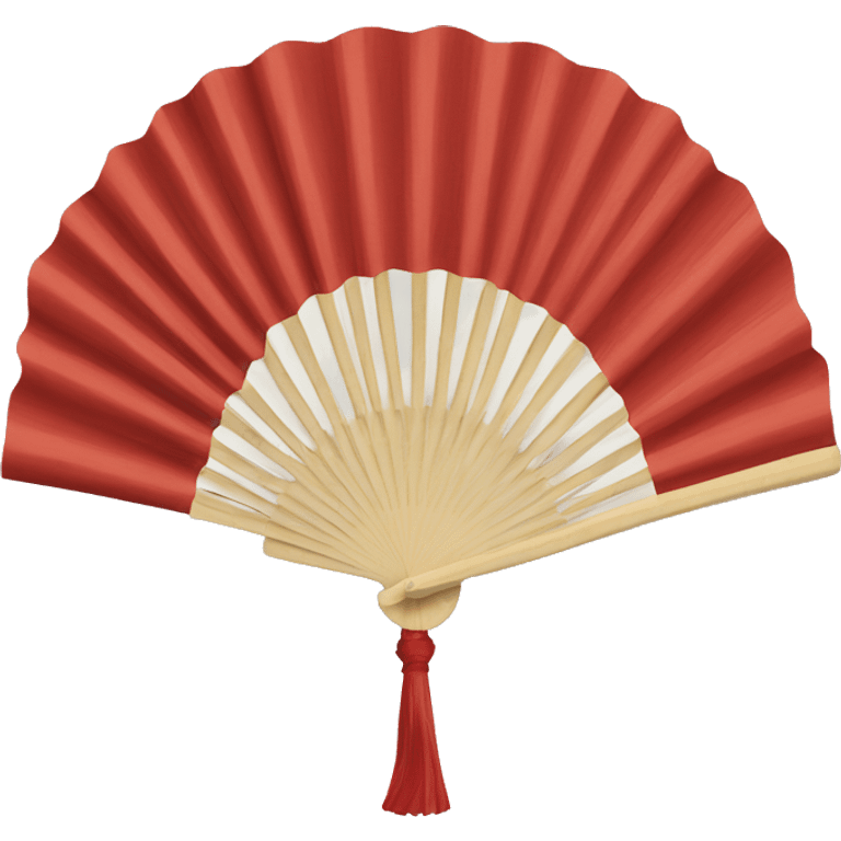 Hand Folding fan  emoji