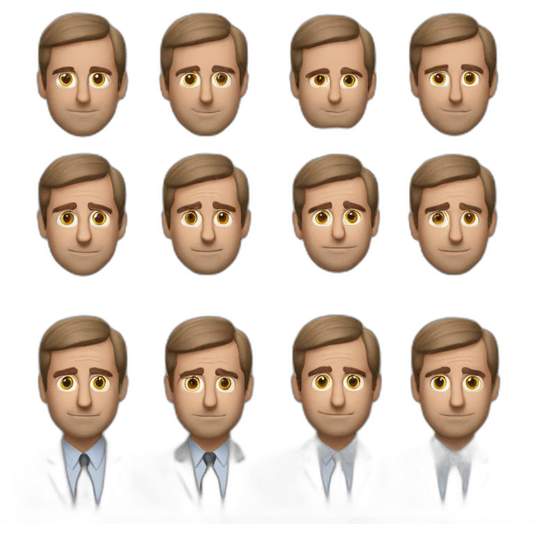 Steve Carell the office emoji