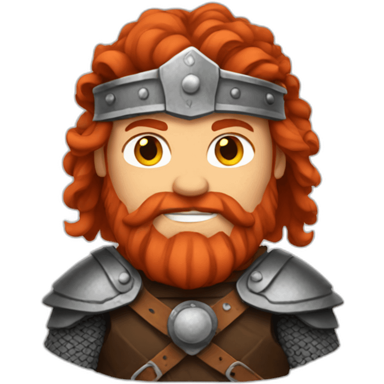 viking with red hair emoji