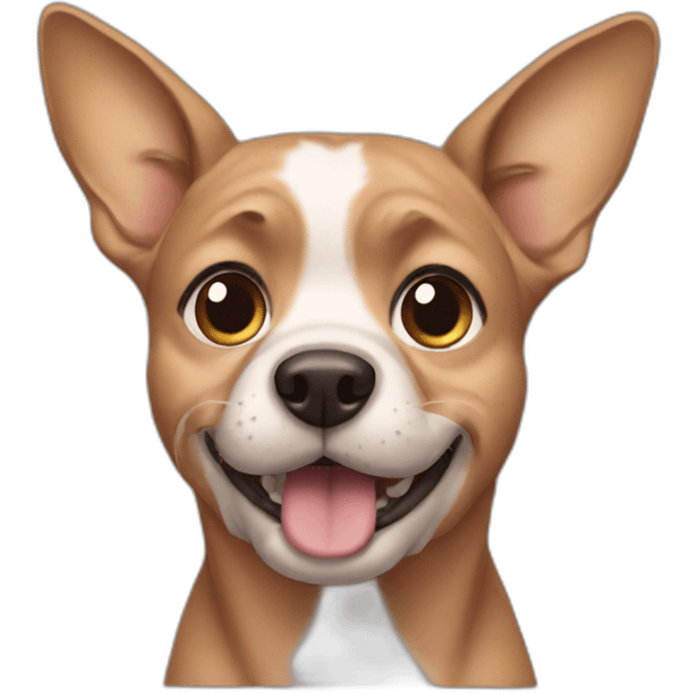 Dog crazy emoji