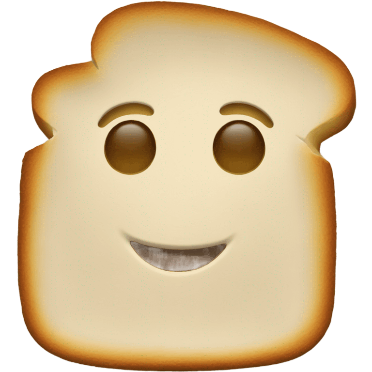 A regular toast. emoji