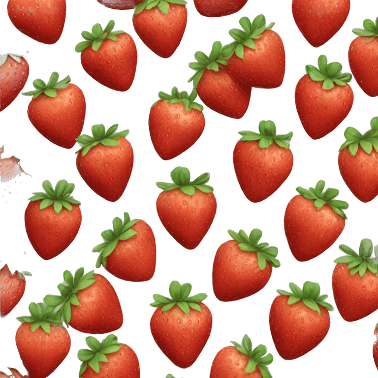 heart but its a strawberry emoji