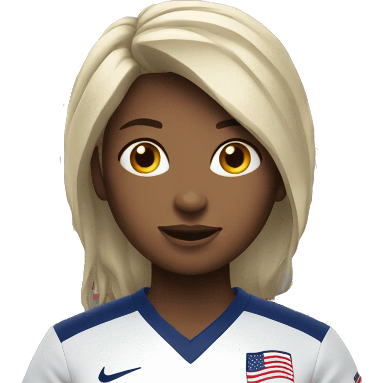 USA woman soccer emoji