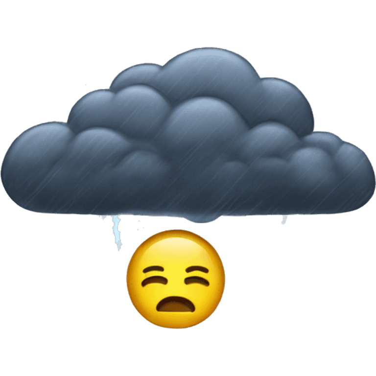 storm weather emoji