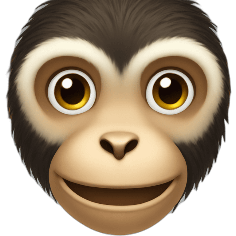 heart monkey emoji