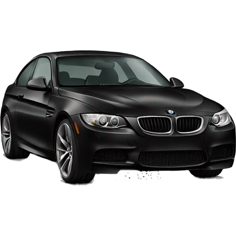 all black bmw  emoji