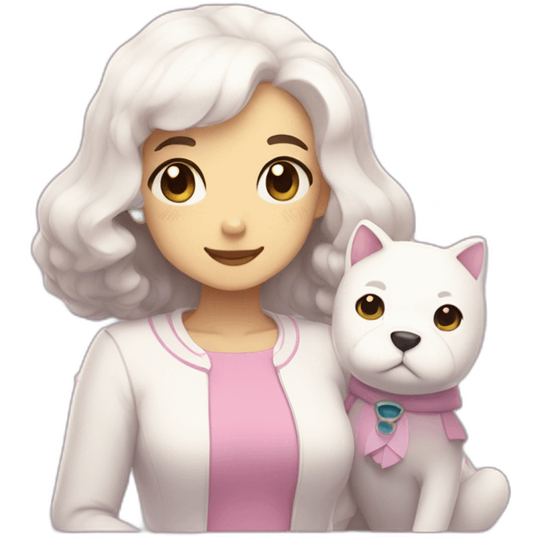 Bee and puppycat emoji