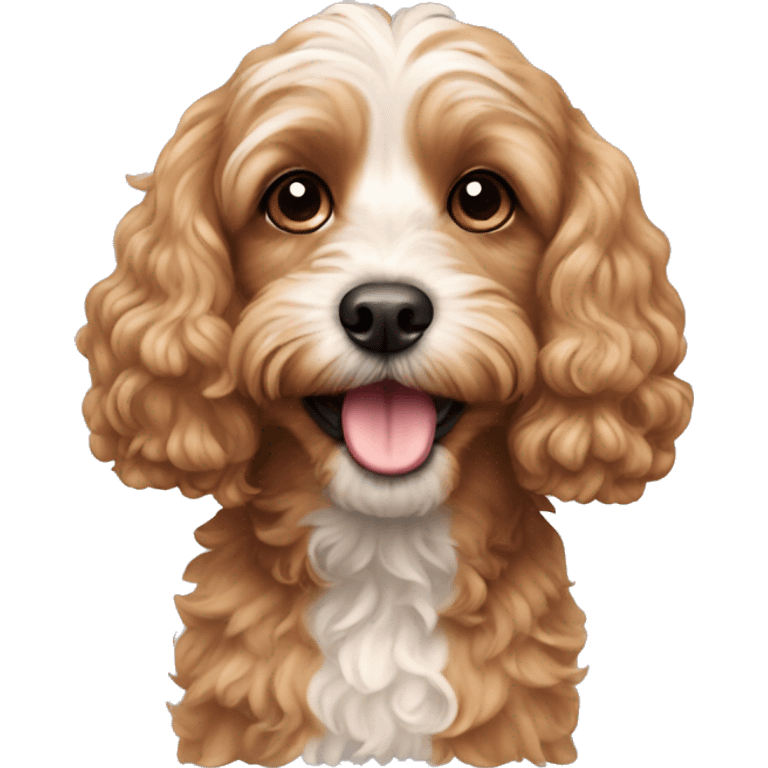 cavapoo dog  emoji