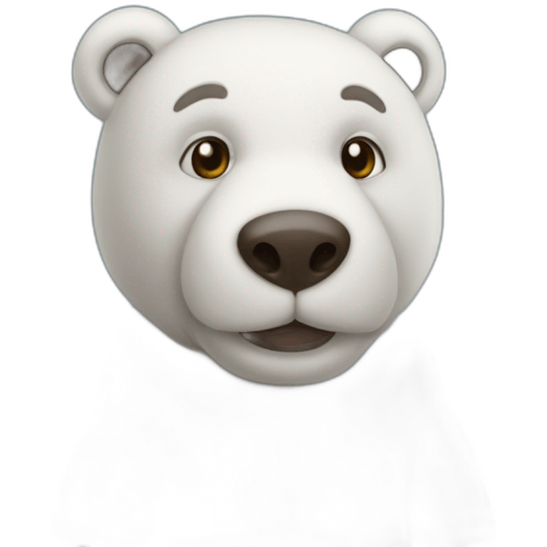 Un nounours en costard  emoji