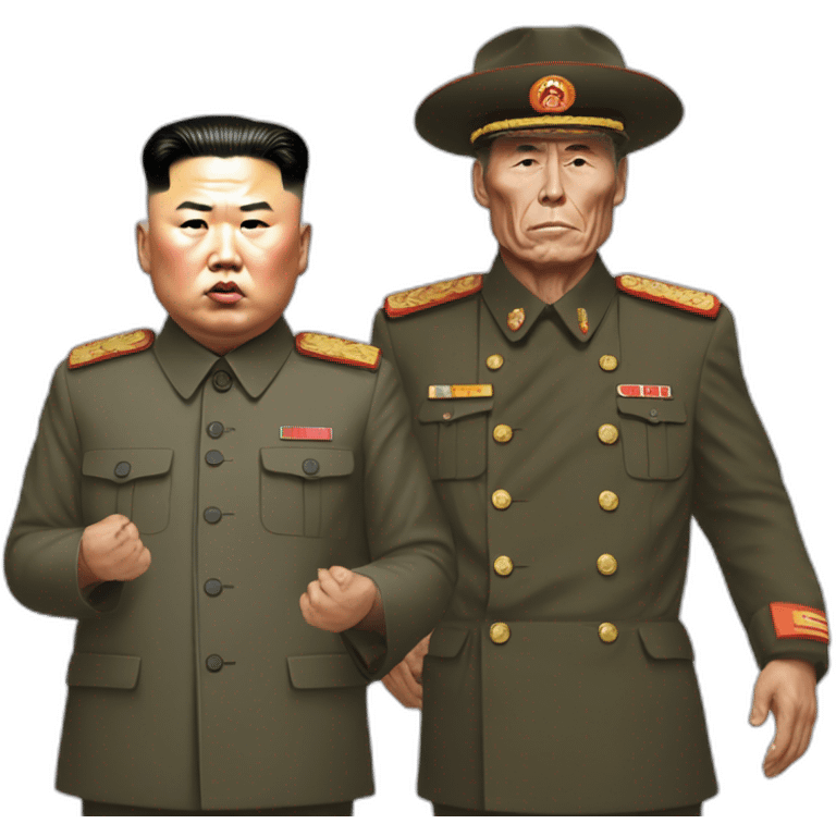 Kim Jong un en mode Clint Eastwood emoji