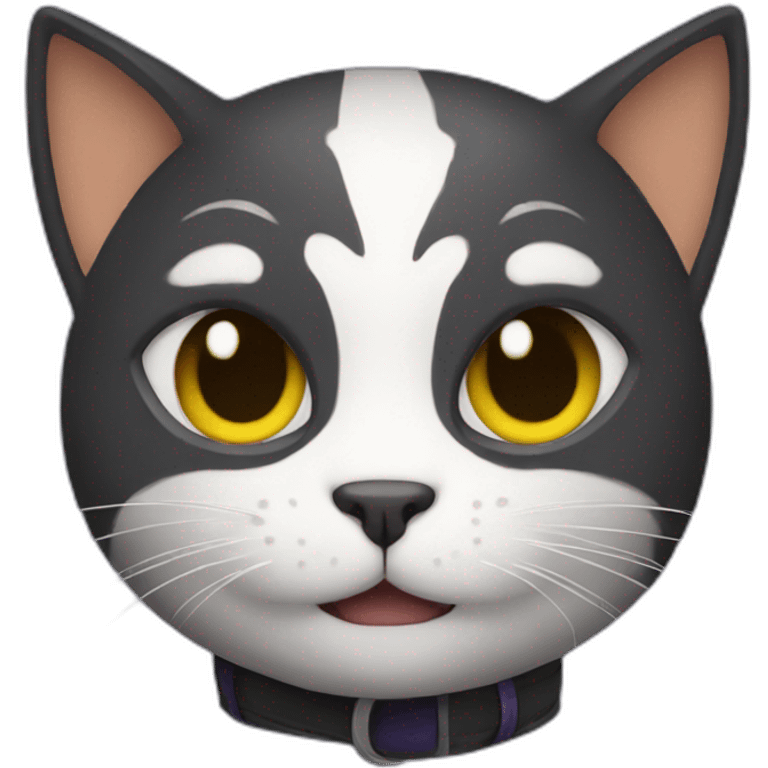 cat in hawkeye suit emoji