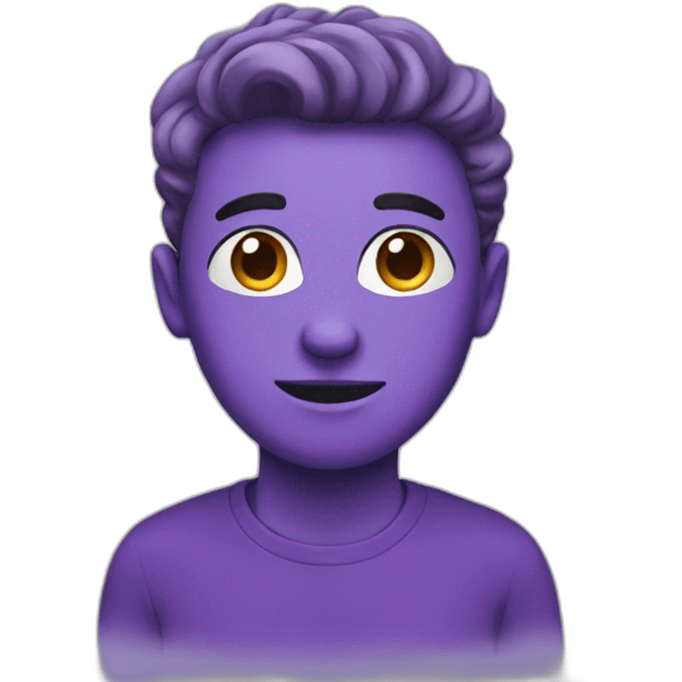 purple emoji emoji