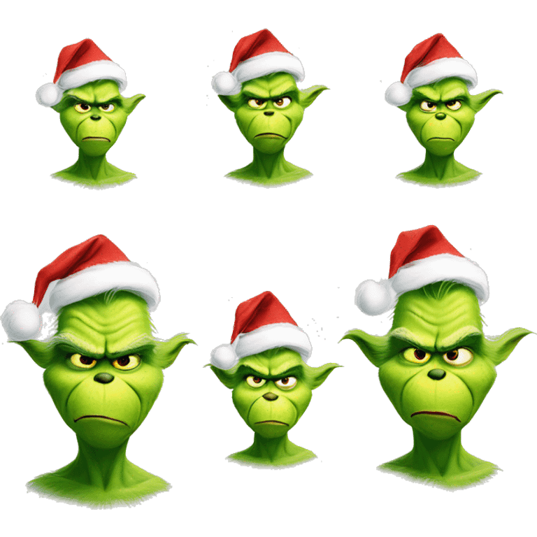 the grinch emoji