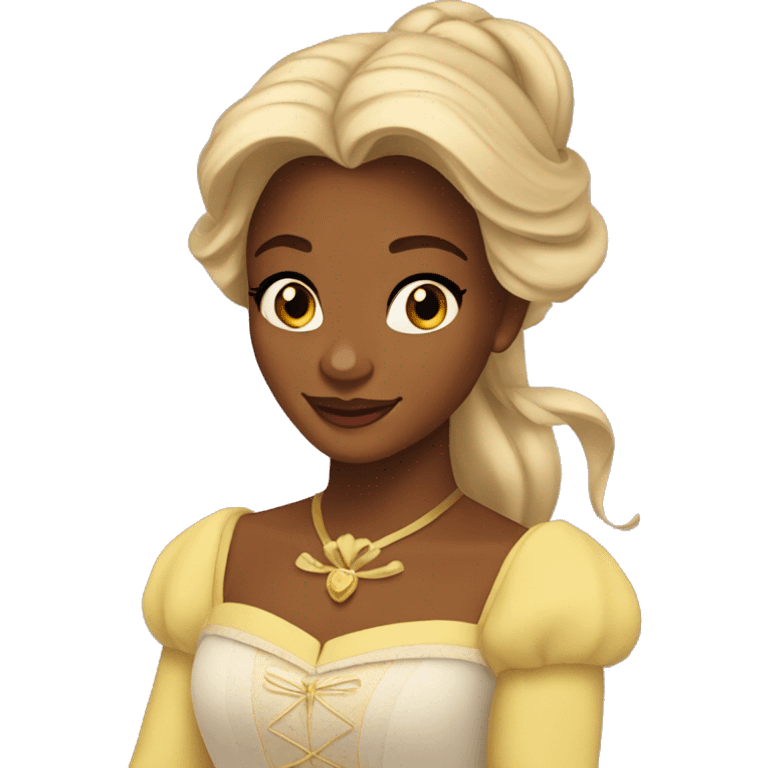 beauty and the beast belle emoji