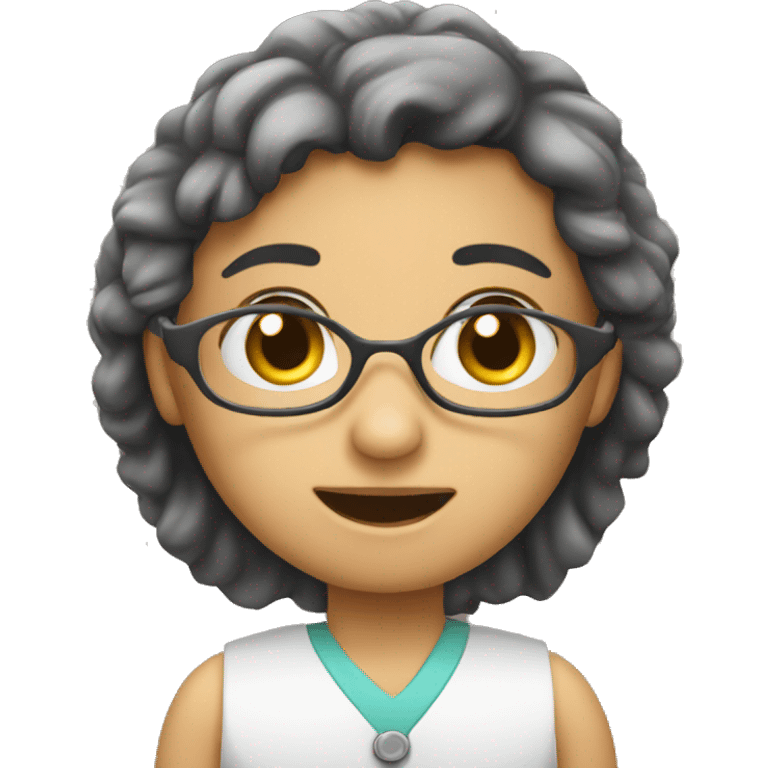 Speech therapist  emoji