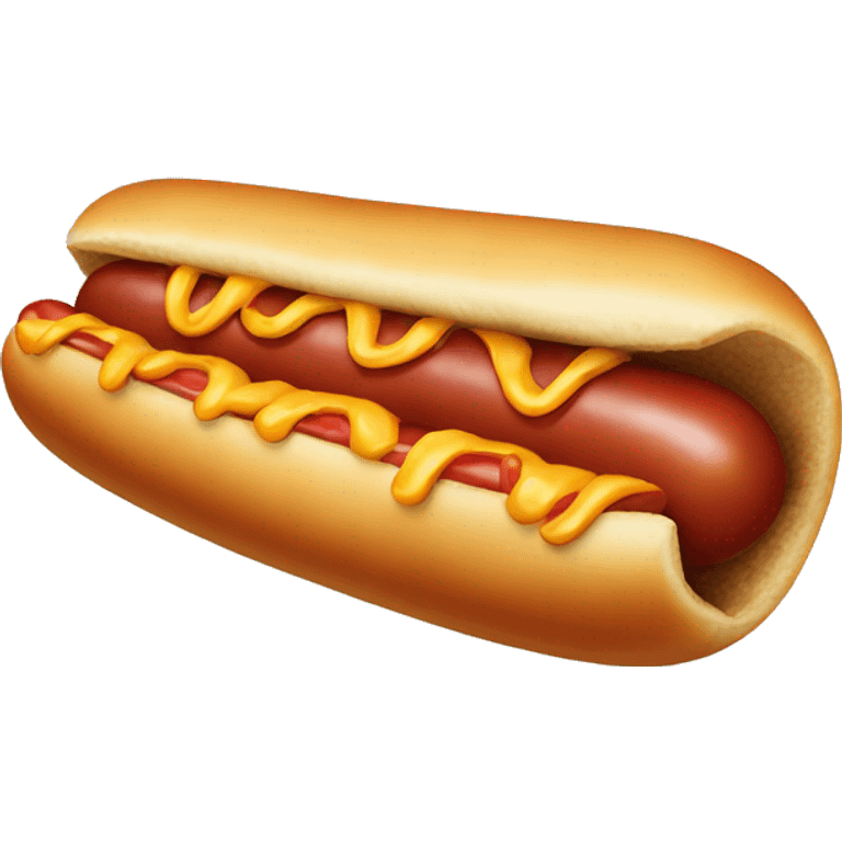 A huge hotdog emoji