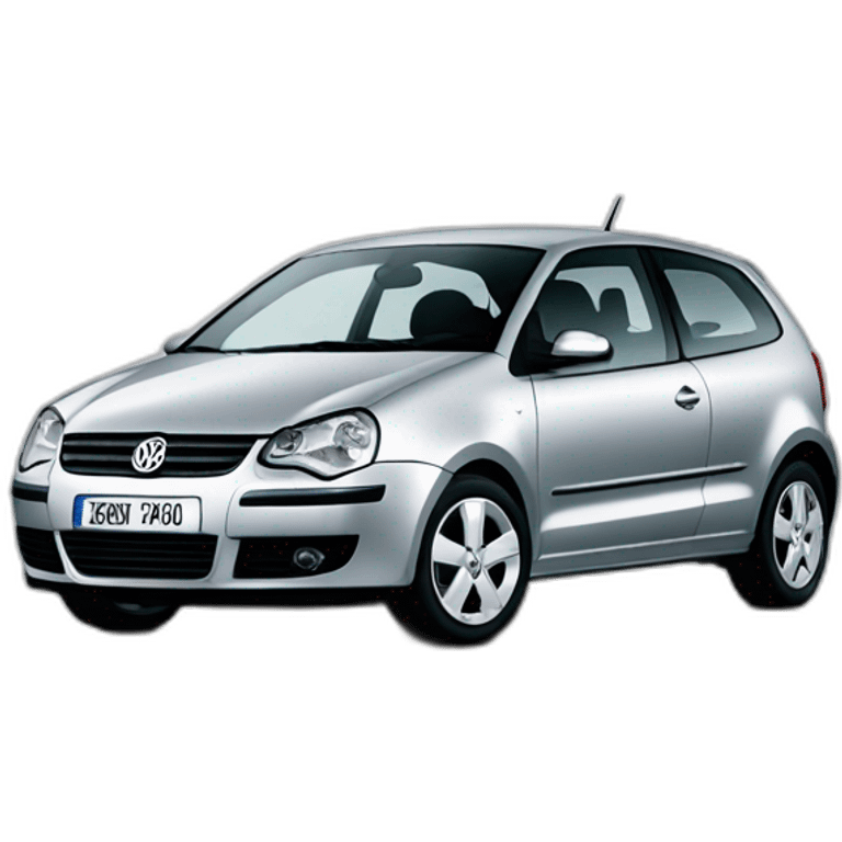 VW polo silber 2005 emoji