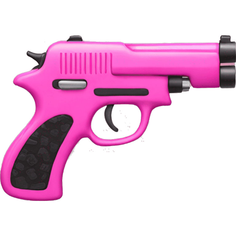 pink gun emoji