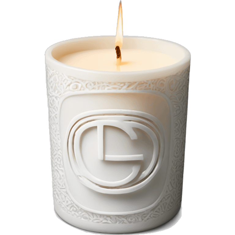 diptyque candle white one emoji