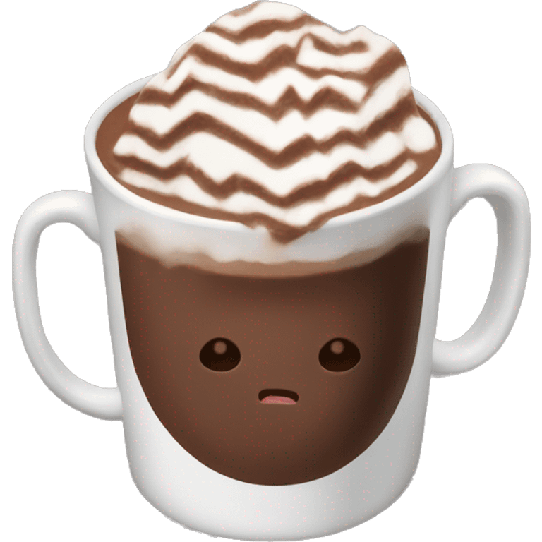 Hot chocolate emoji