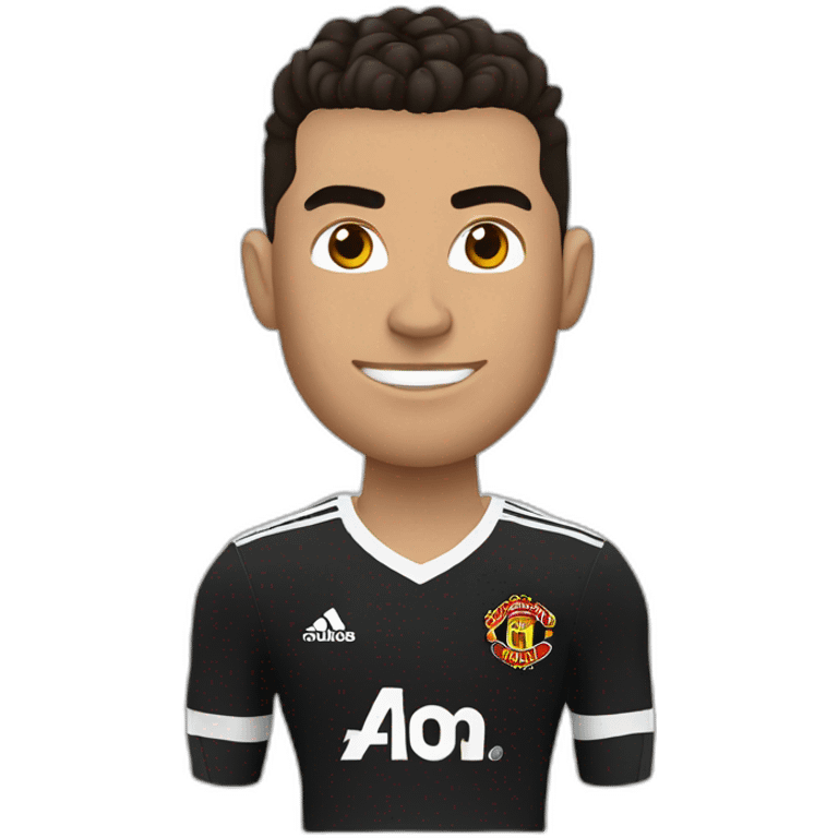 Ronaldo man united emoji