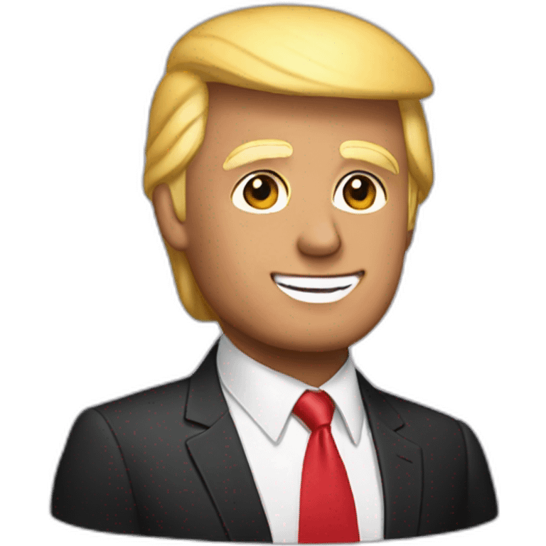 Gay Donald Trump emoji