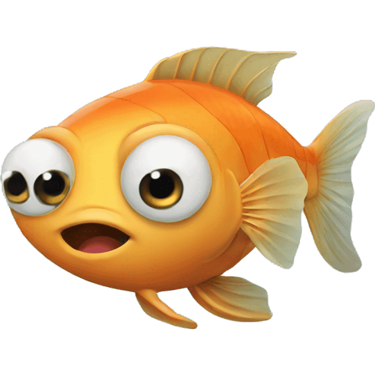 fish funny face emoji