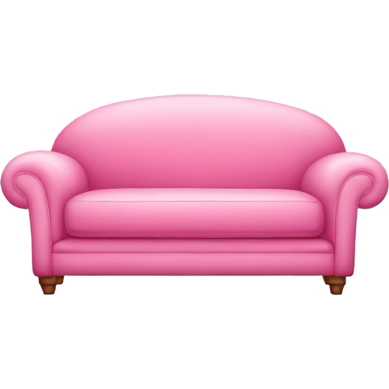 Pink single sofa emoji