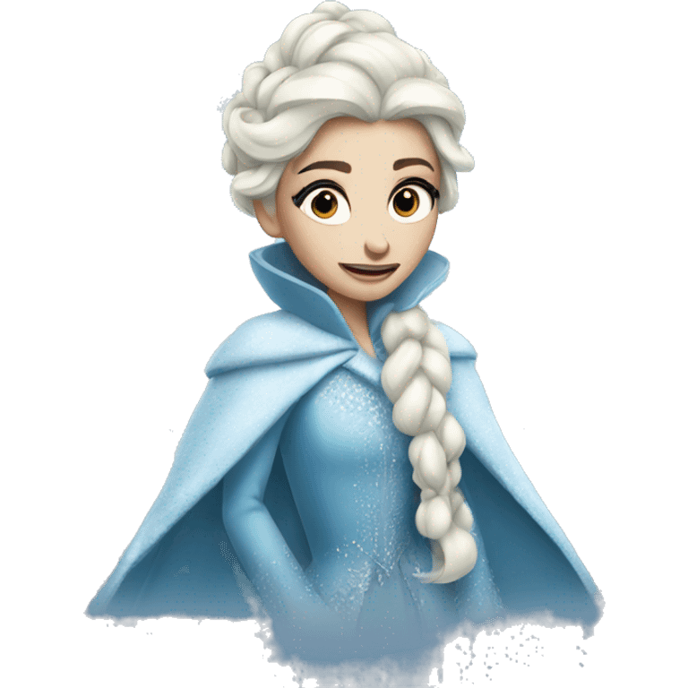 The snow queen emoji