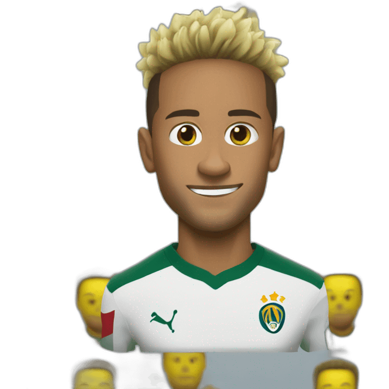 Gol do Neymar emoji