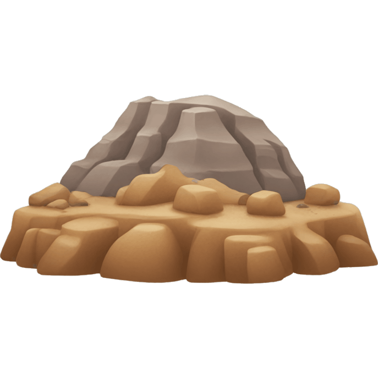 Cute camelback mountain emoji emoji