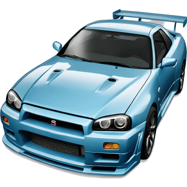 Nissan GTR R34  emoji