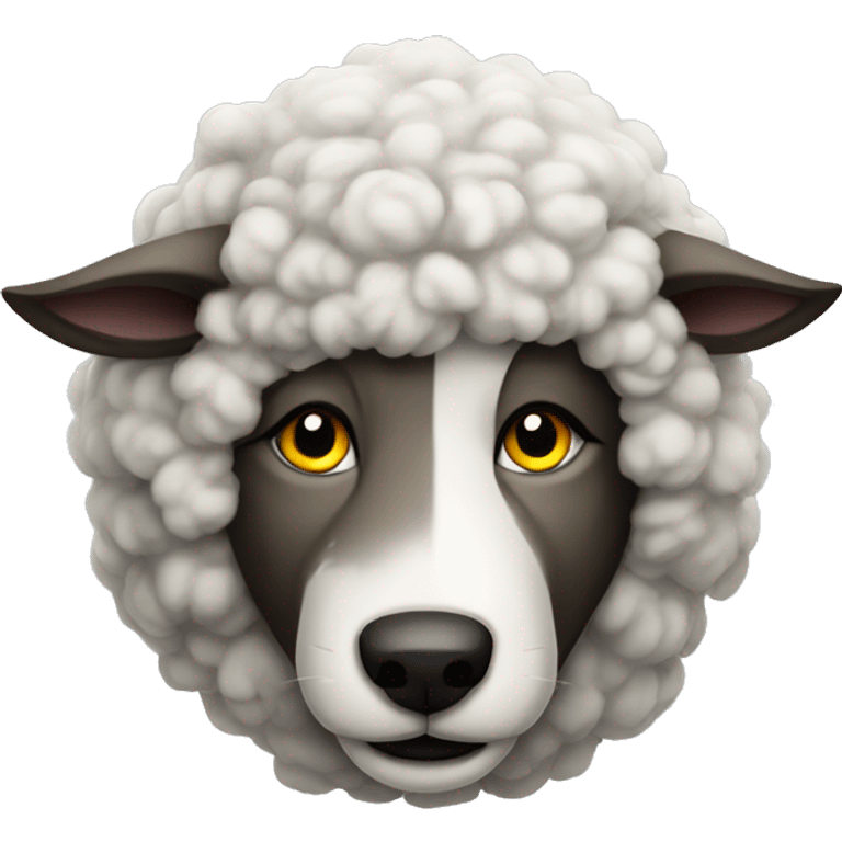 a wolf dressed as a sheep emoji