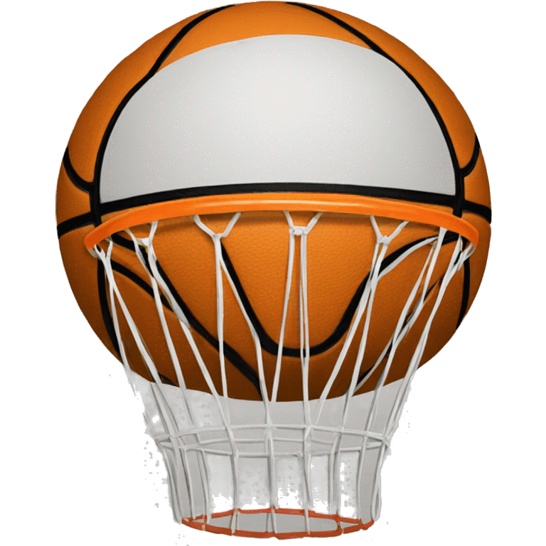 Ballon de basket emoji