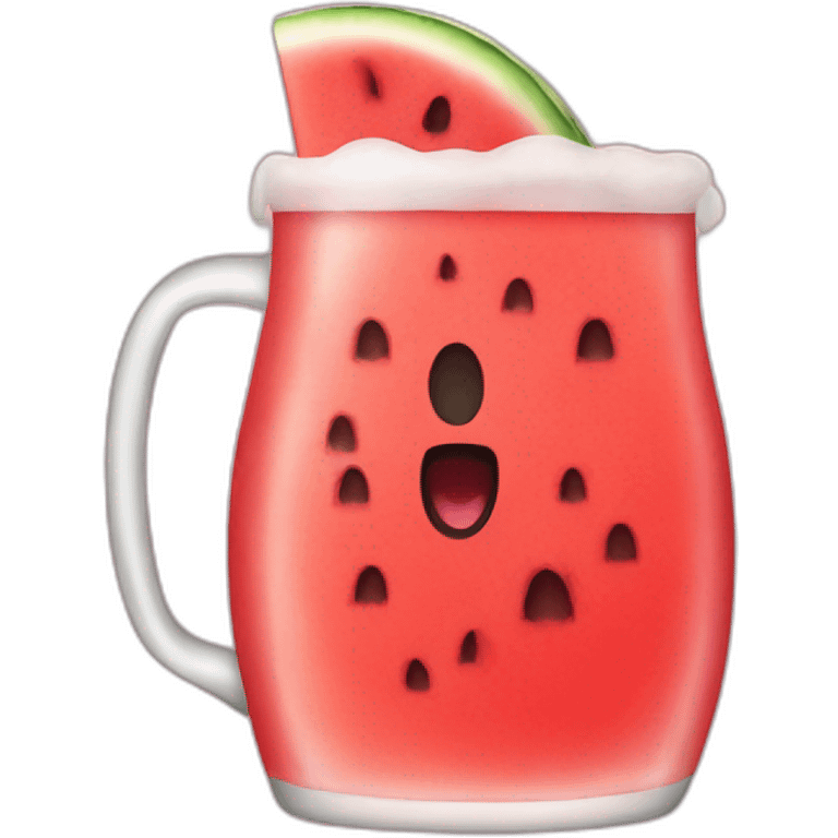 beer watermelon emoji