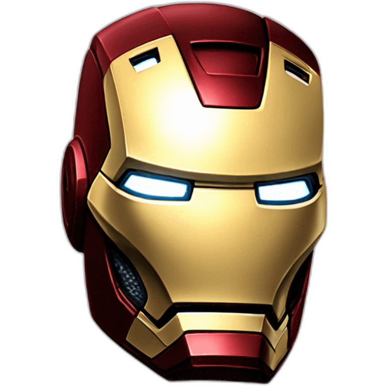 headshot of iron man emoji